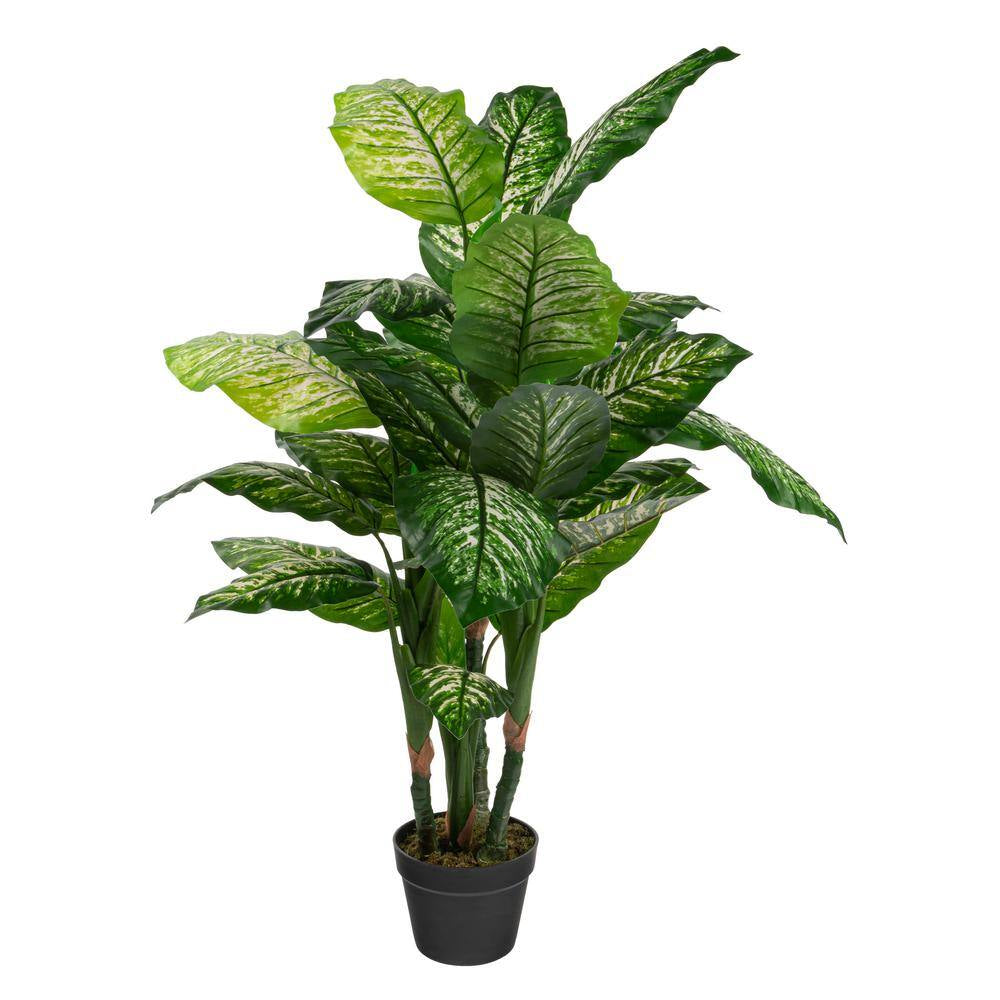 Artificial 47 In. Dieffenbachia Indoor Plants