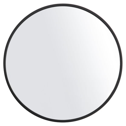 (4 Pack)  X Black round Small Decorative Wall Mirror for Bathroom or Living Room