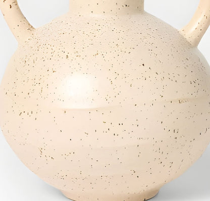 Large Matte Ceramic Speckle Glaze Vase - Threshold Designed with Studio Mcgee: