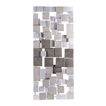 Modern Abstract Wall Decor on Metal