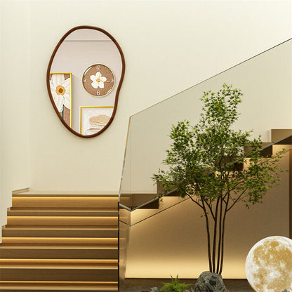 Mid Century Asymmetrical Wall Mirror Organic Mirror Irregular Mirror Home Decor
