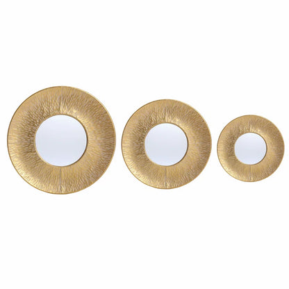 Mikaylee Metal round Mirror